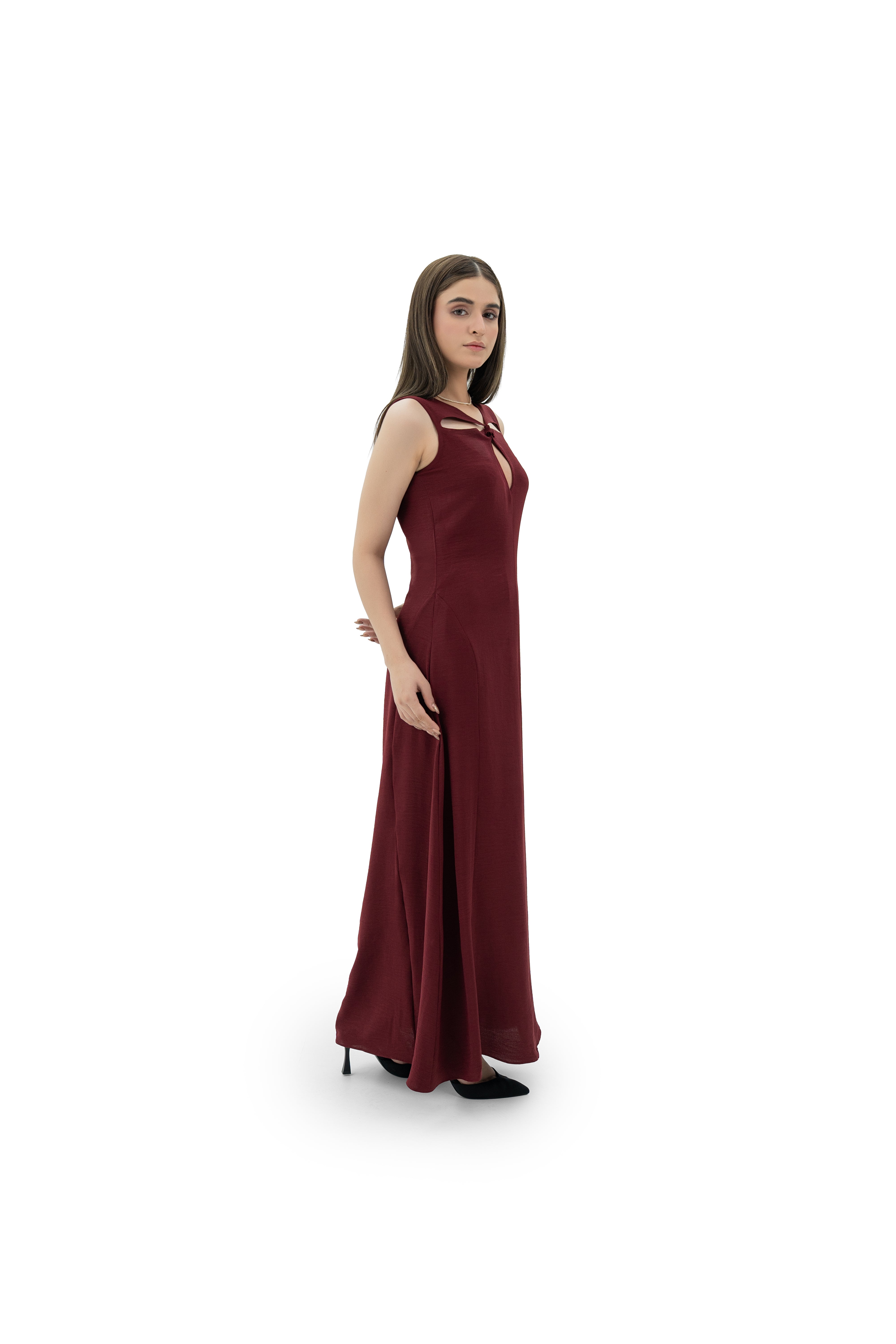 Marroné Stretchy Dress