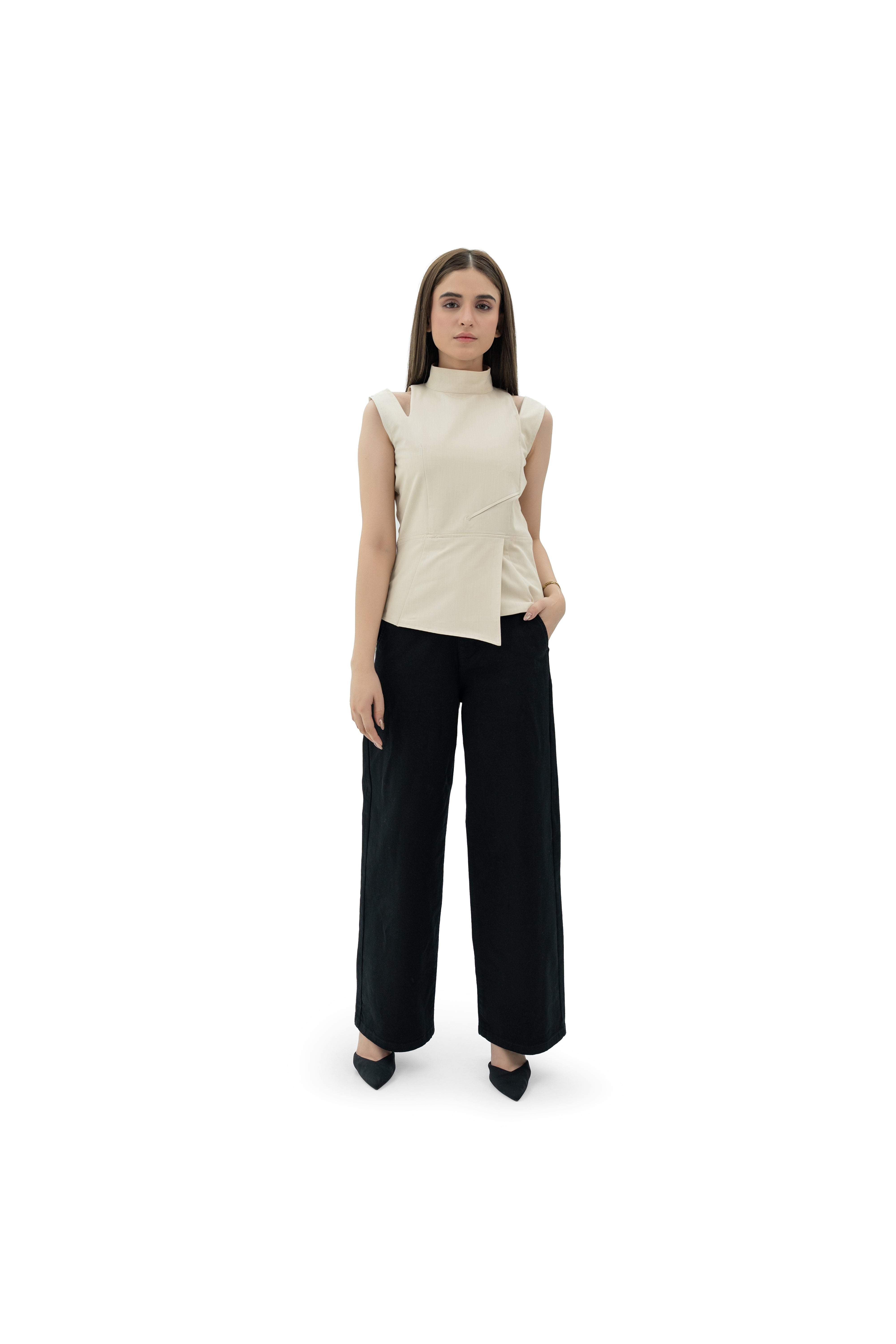 Twill Tunic Top