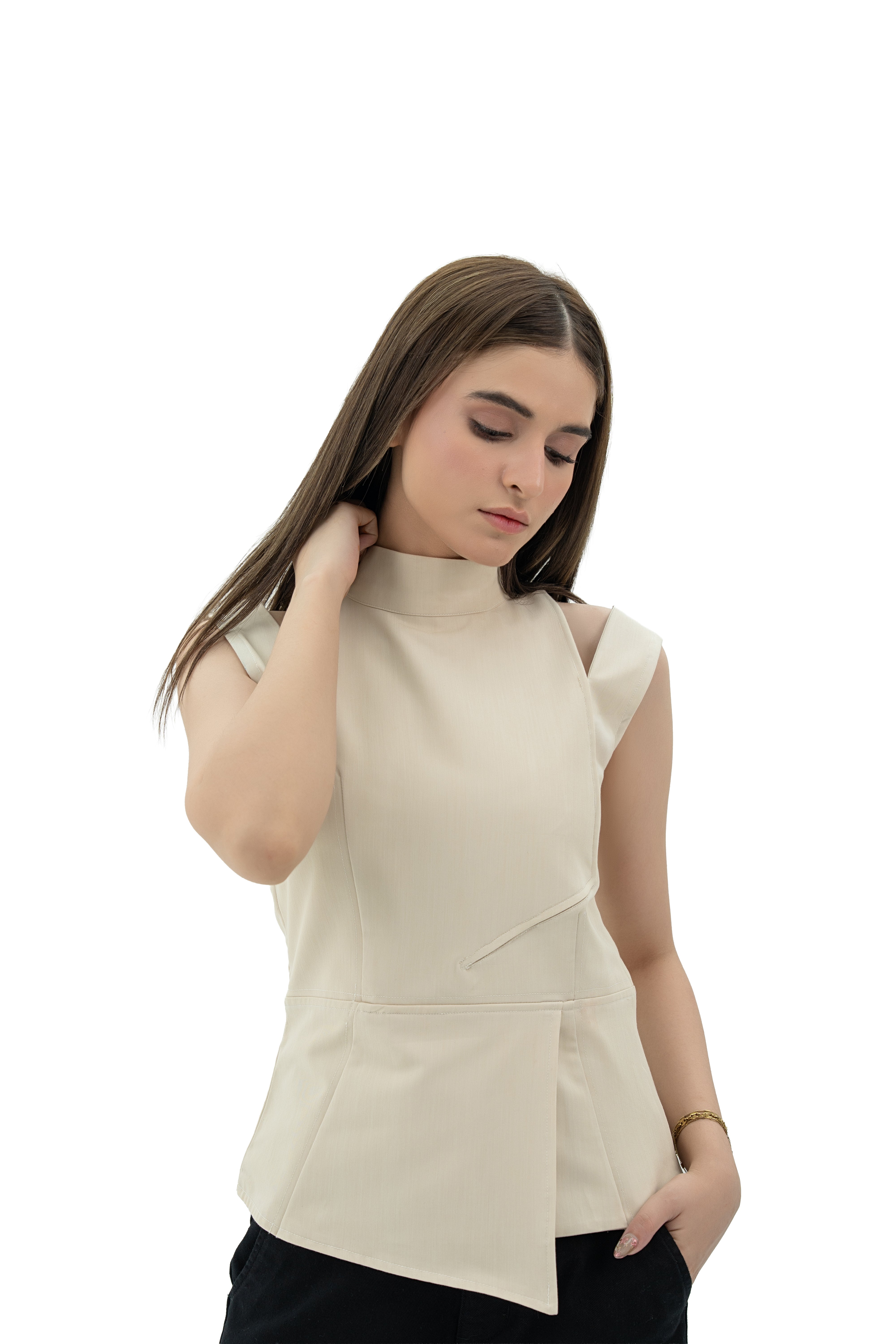 Twill Tunic Top
