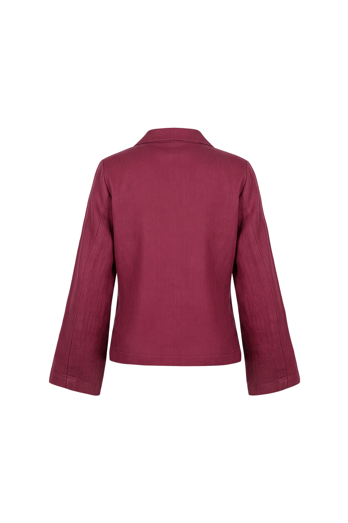 Merlot Linen Blazer