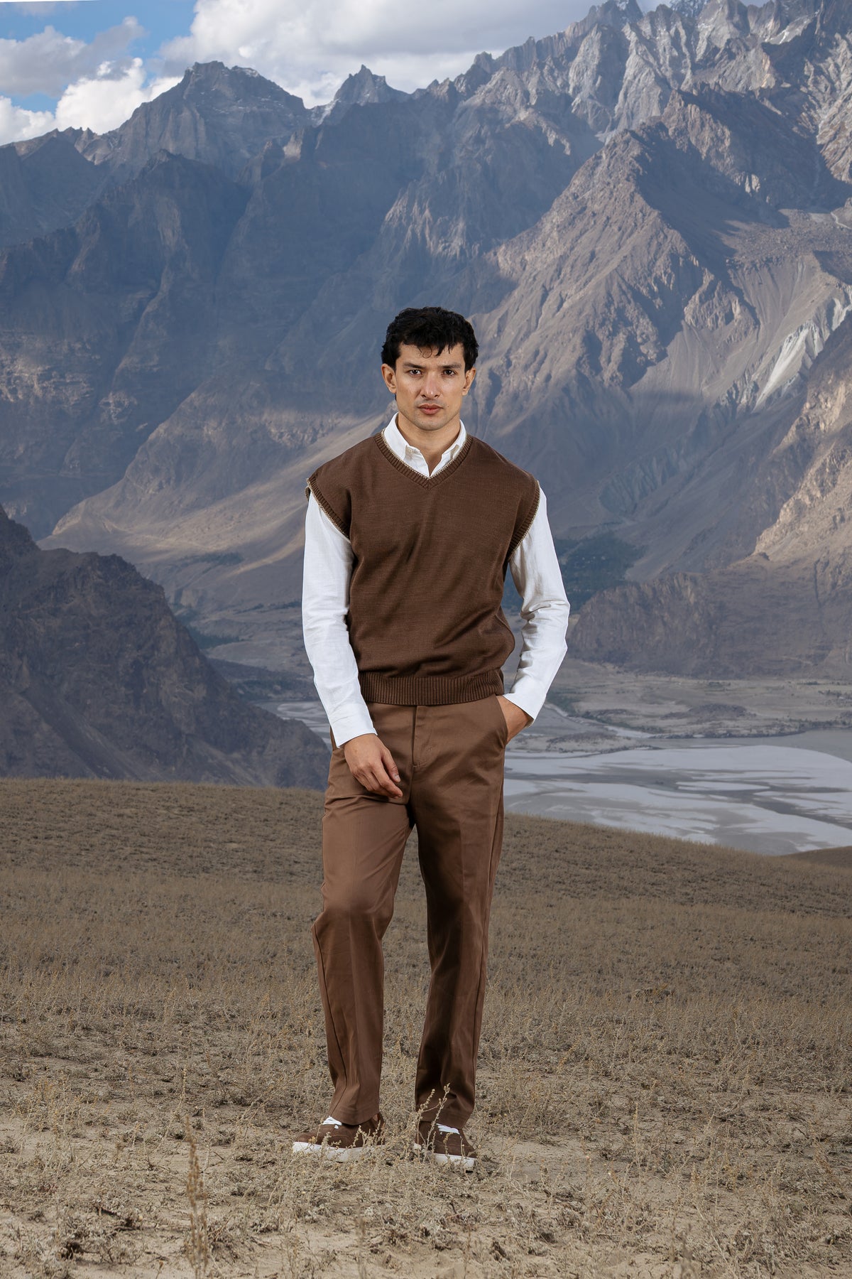 Tessuto Straight Chinos