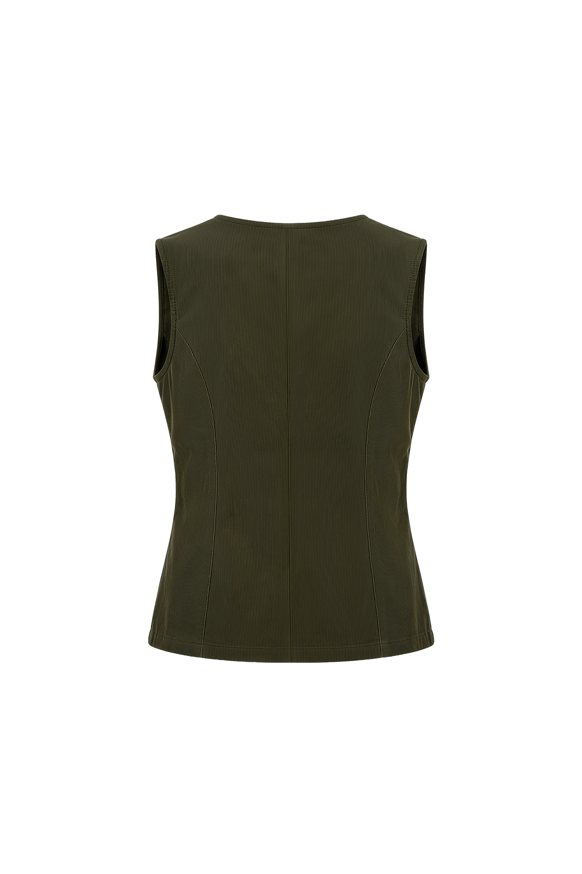 Ridge Sleeveless Corduroy Vest