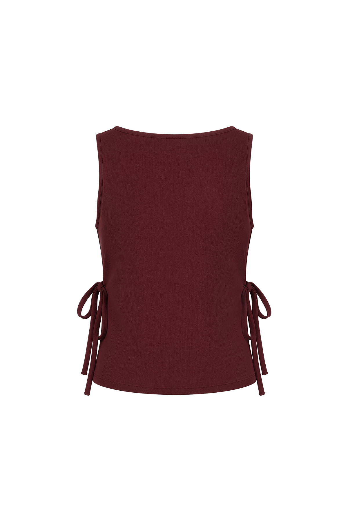 Crimson Pullover Blouse