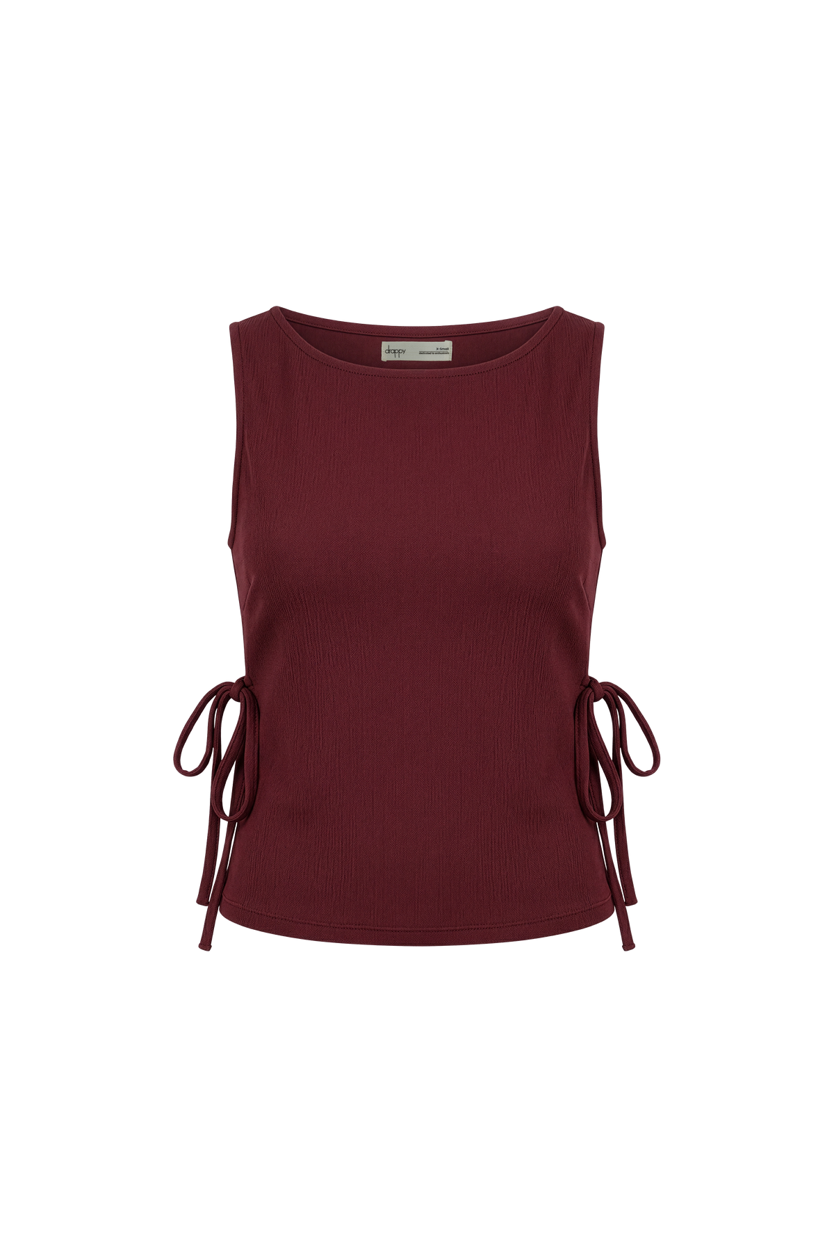 Crimson Pullover Blouse