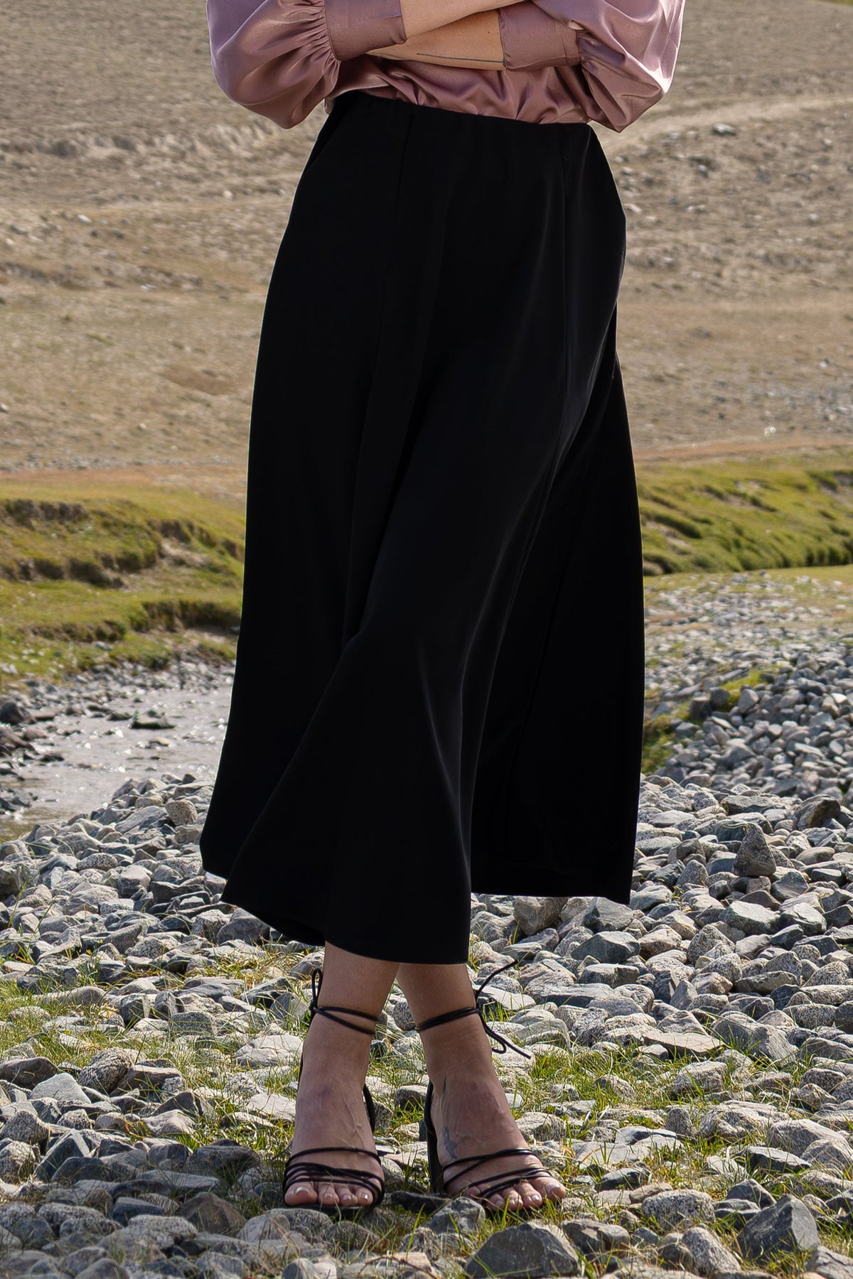 Ebony Flared Skirt