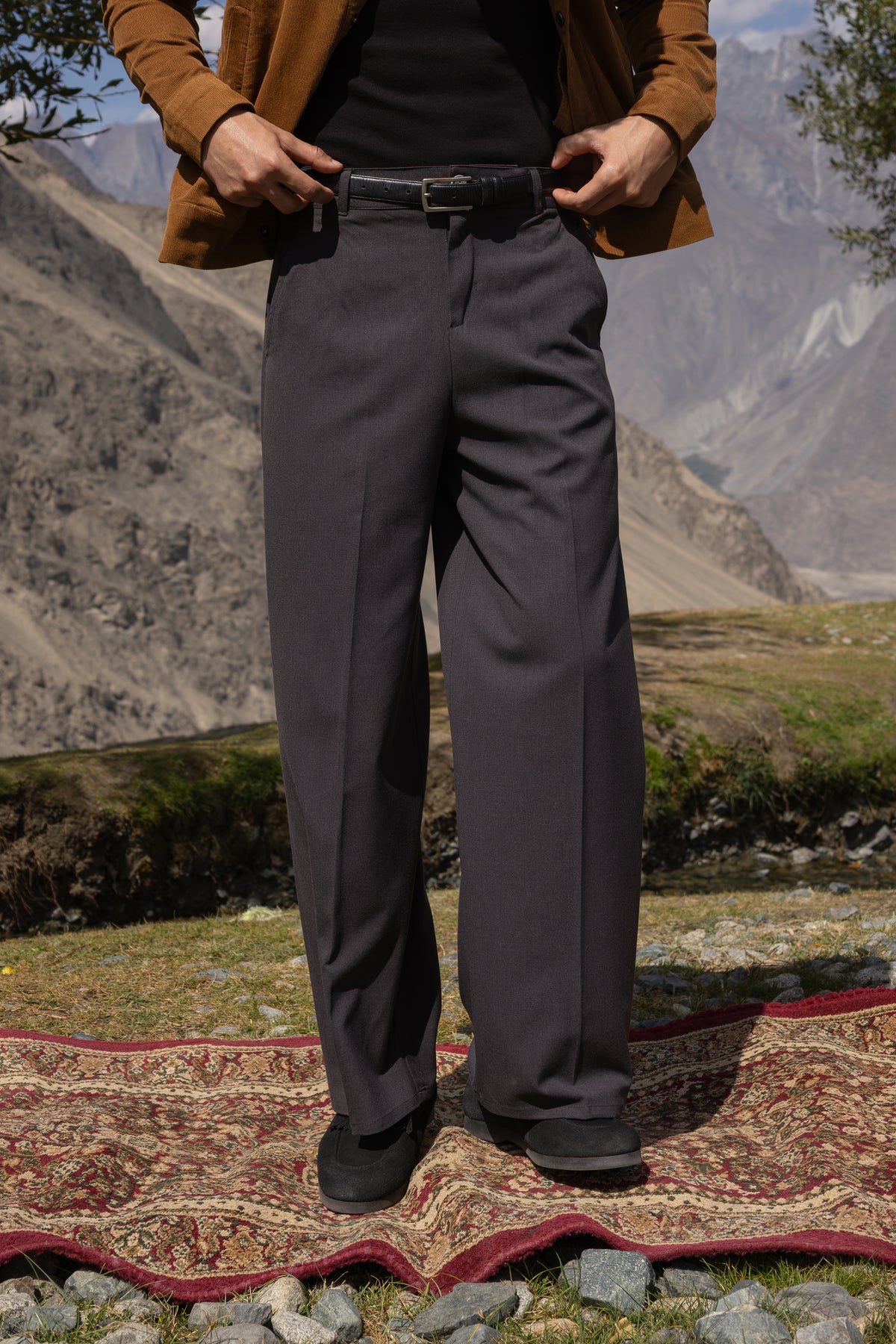 Willow Woven Baggy Pants