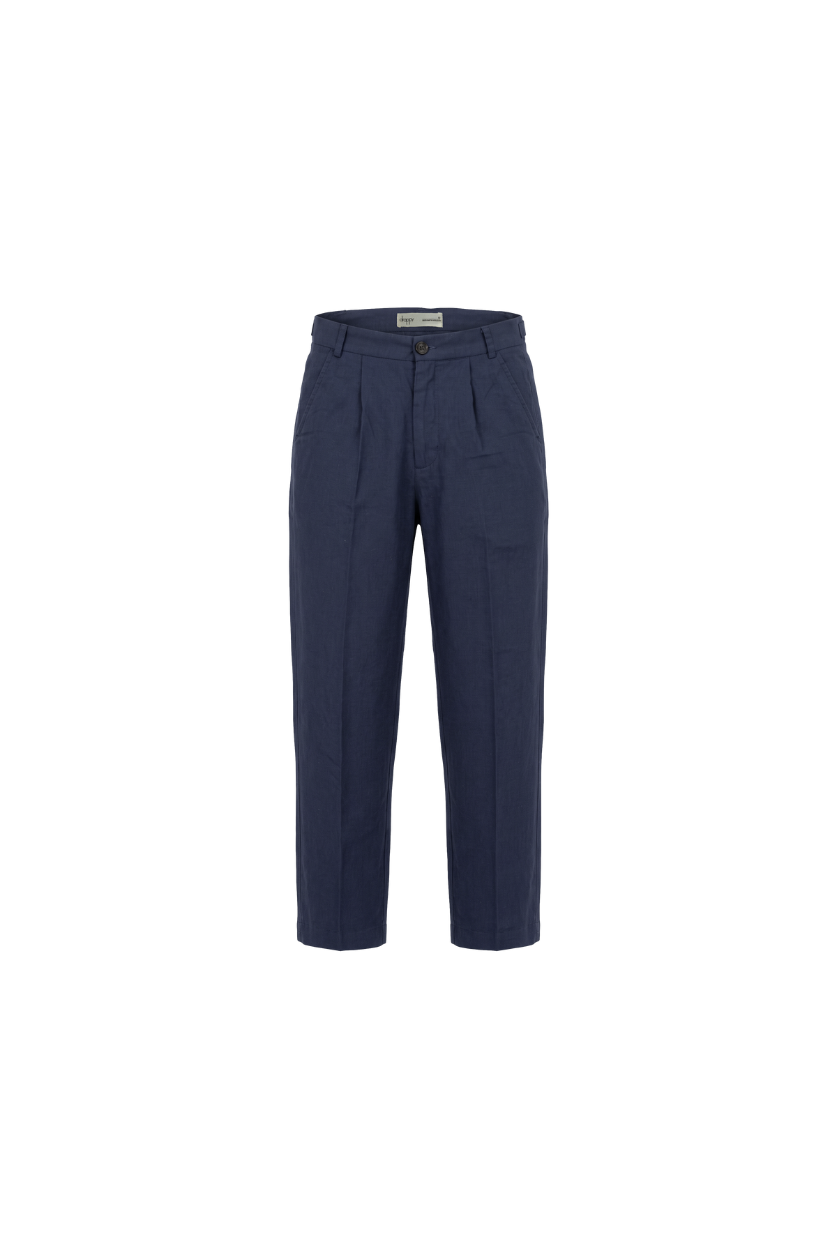 Cyanic Tailored Linen Pants