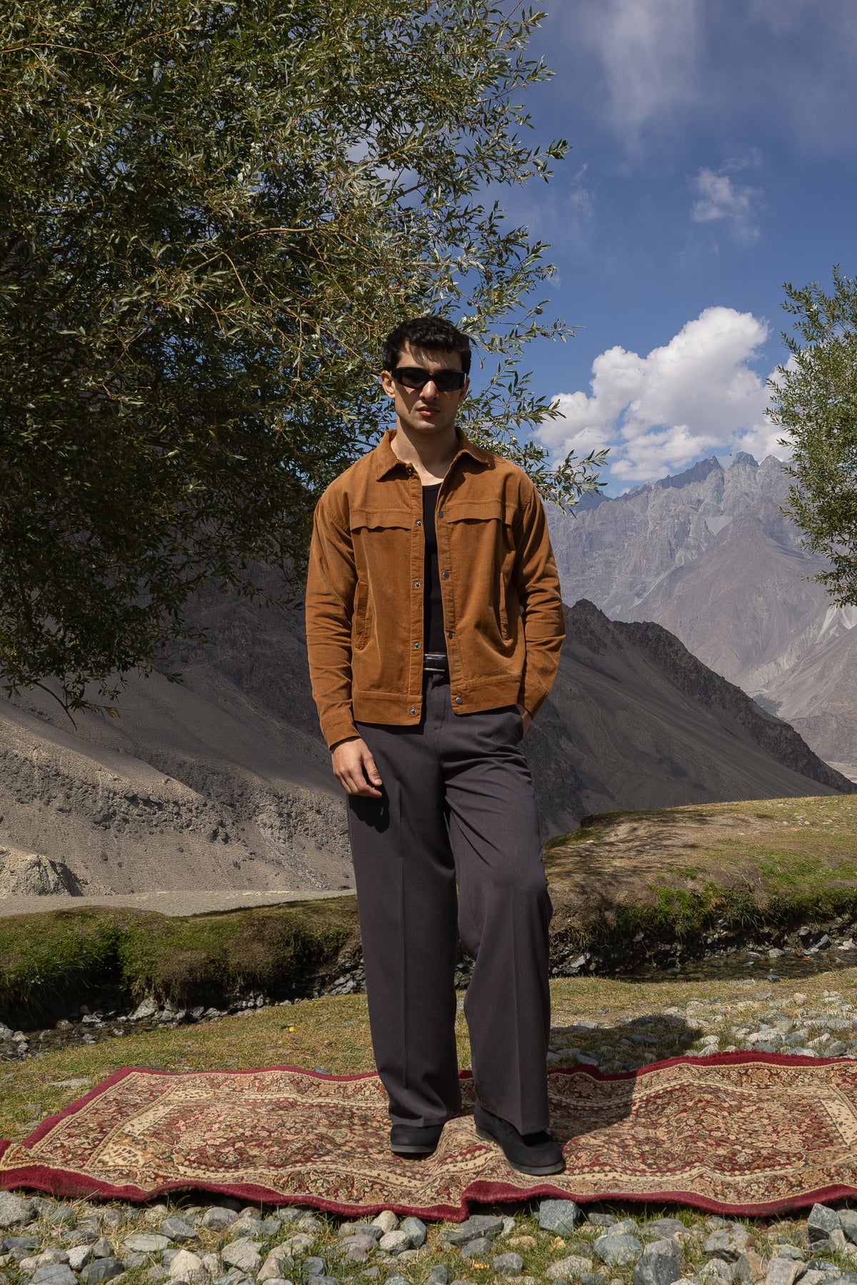 Willow Woven Baggy Pants