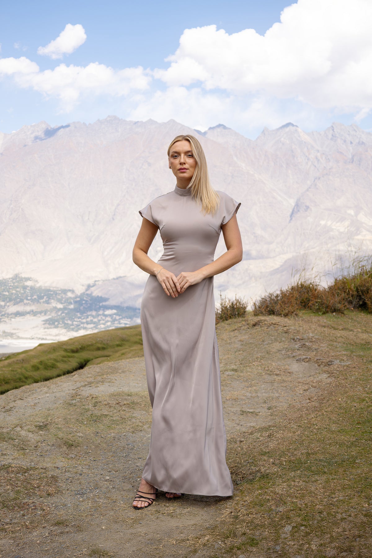 Obelisk Maxi Dress