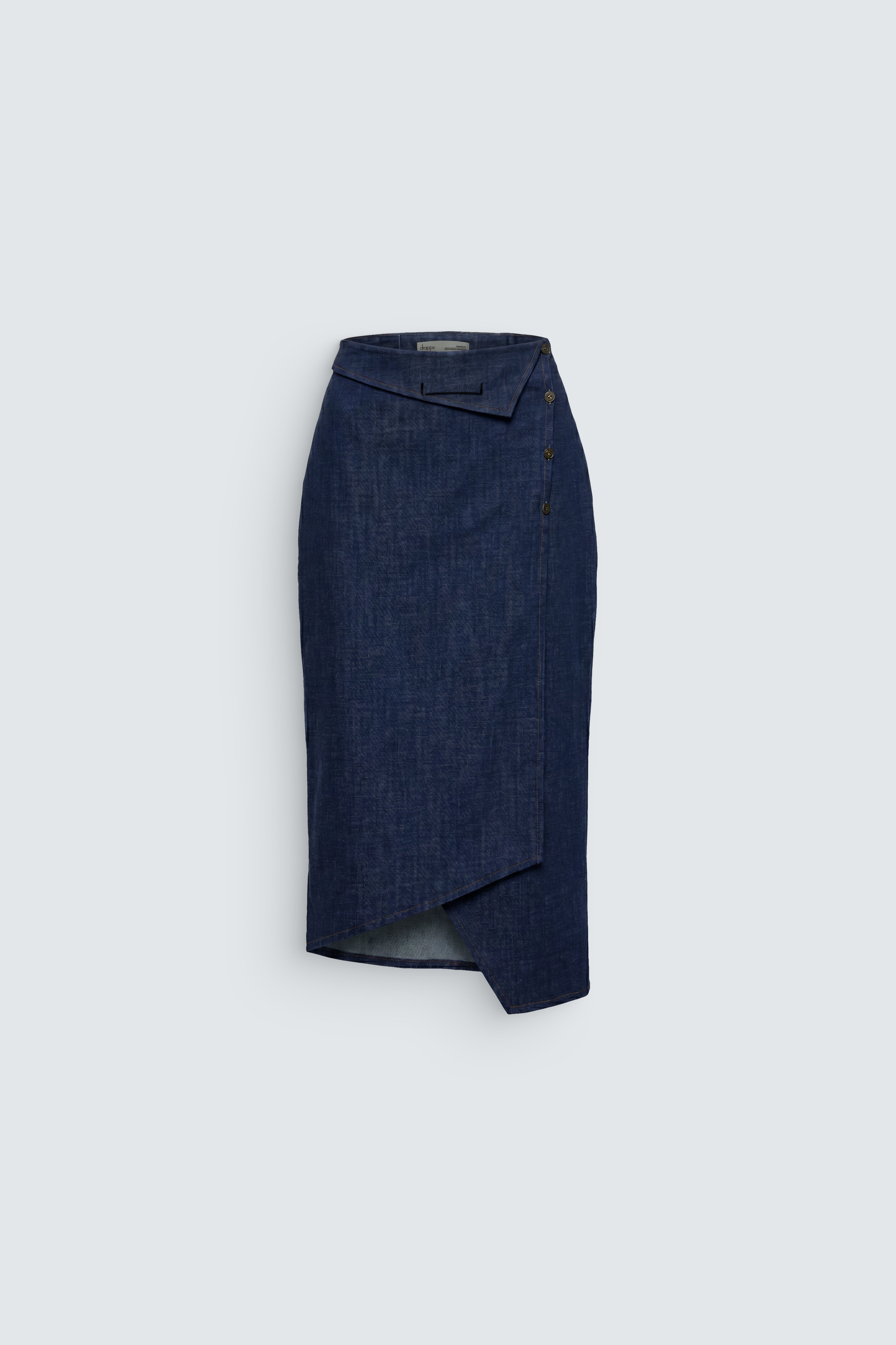WrapAround Denim Skirt