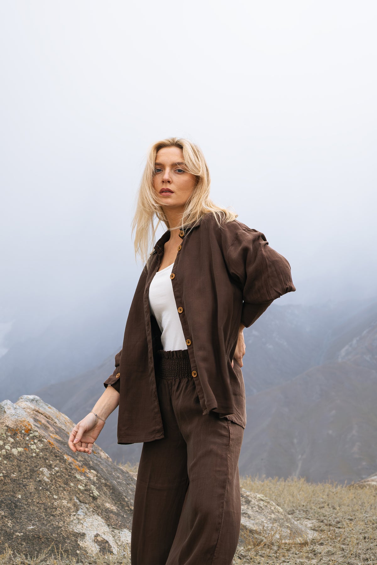 Terracotta Co-ord Top