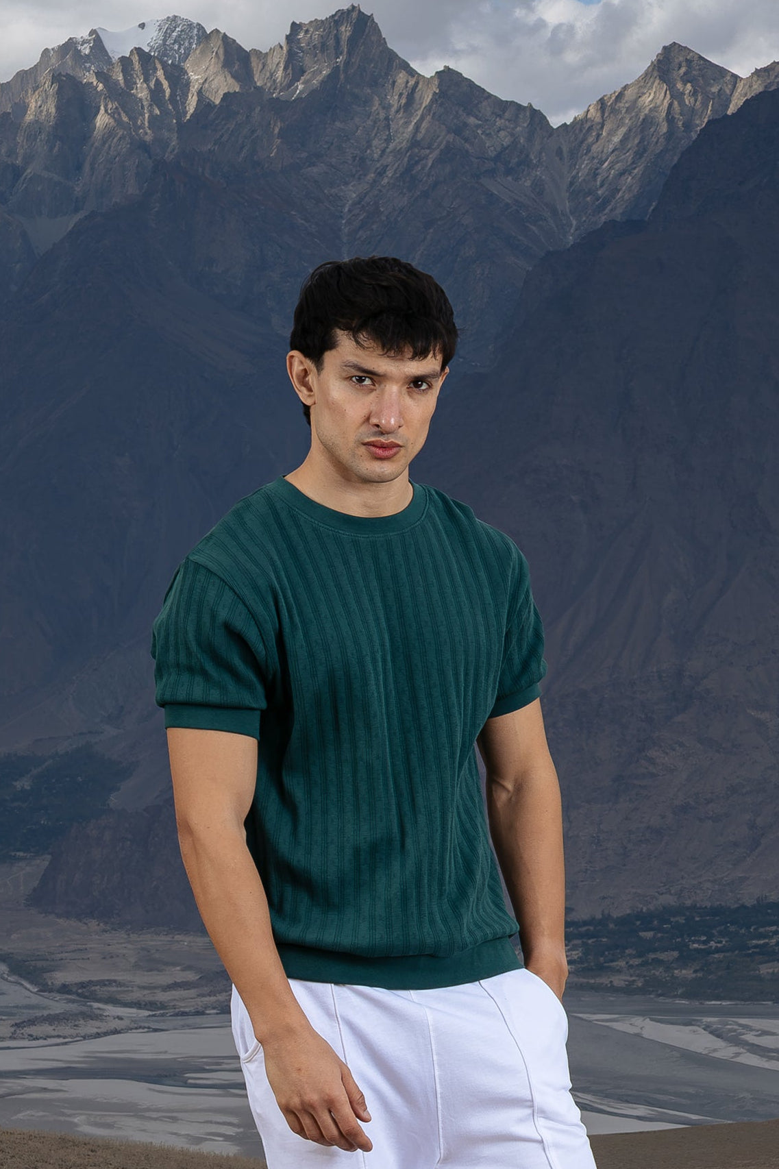 Croft Knitted T-Shirt