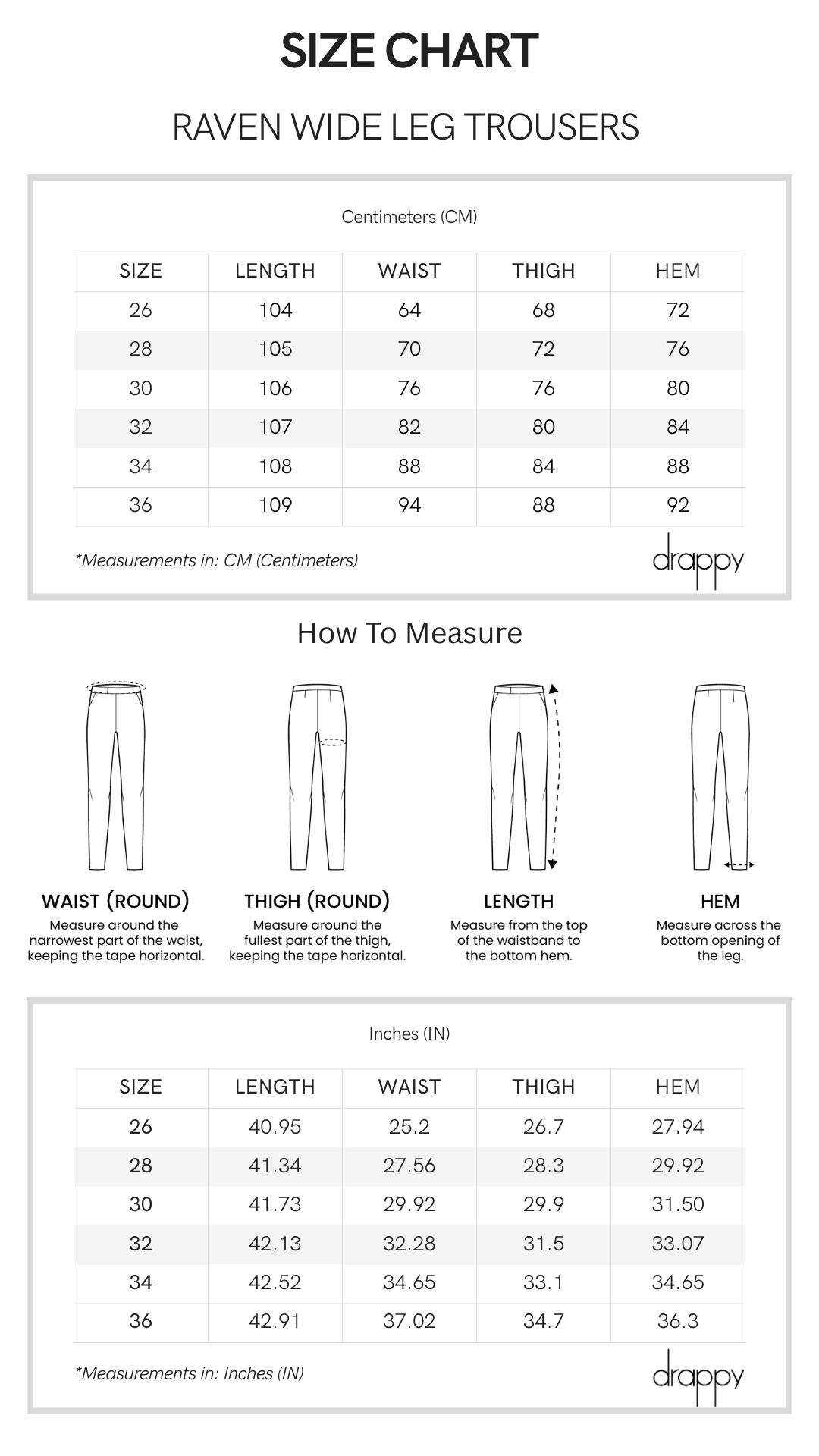 Raven WideLeg Trouser