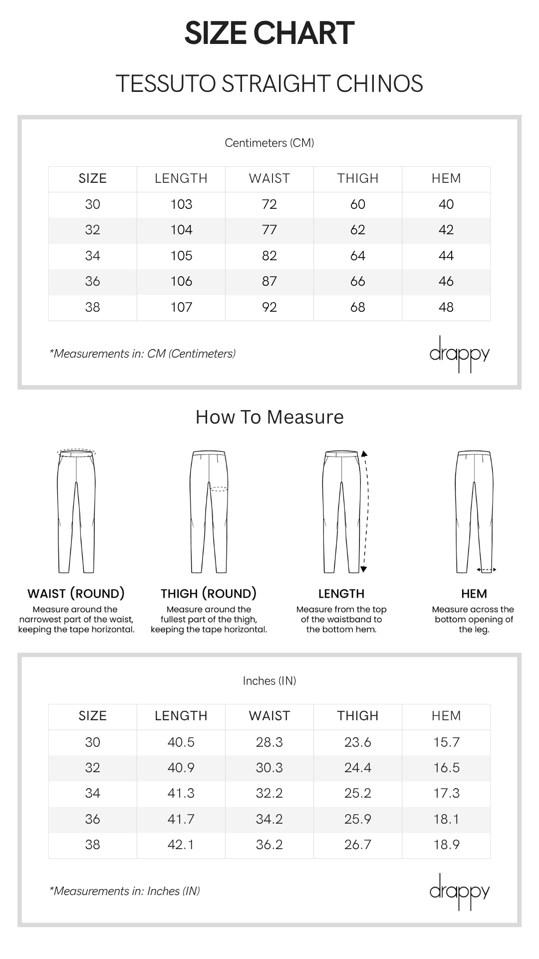 Tessuto Straight Chinos