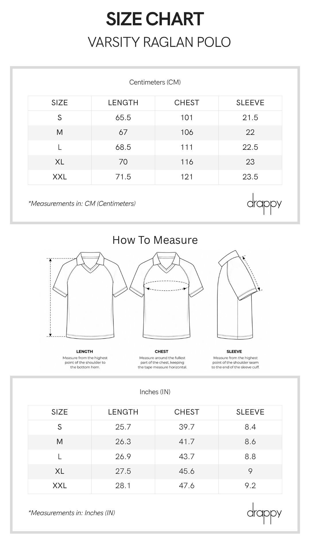 Varsity Raglan Polo