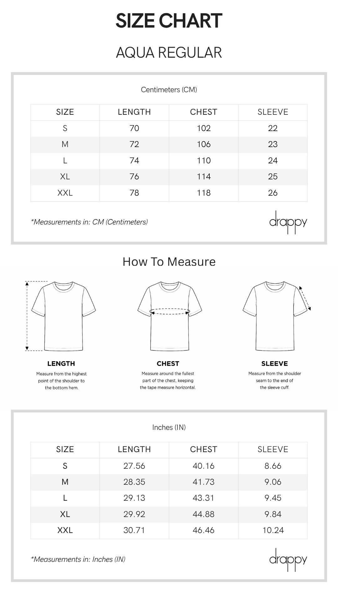 Aqua Regular T-Shirt
