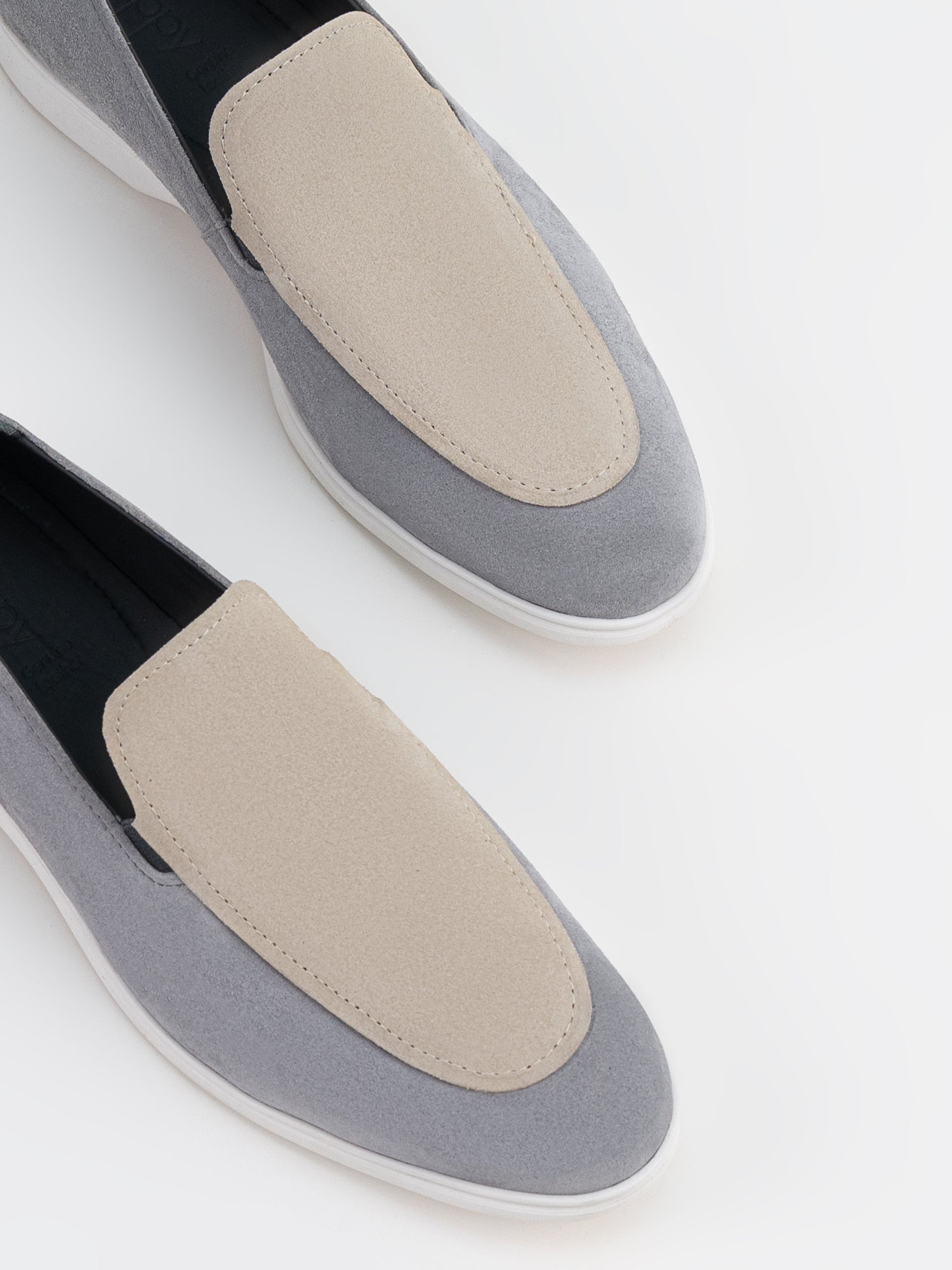 Linetta Grey Loafers