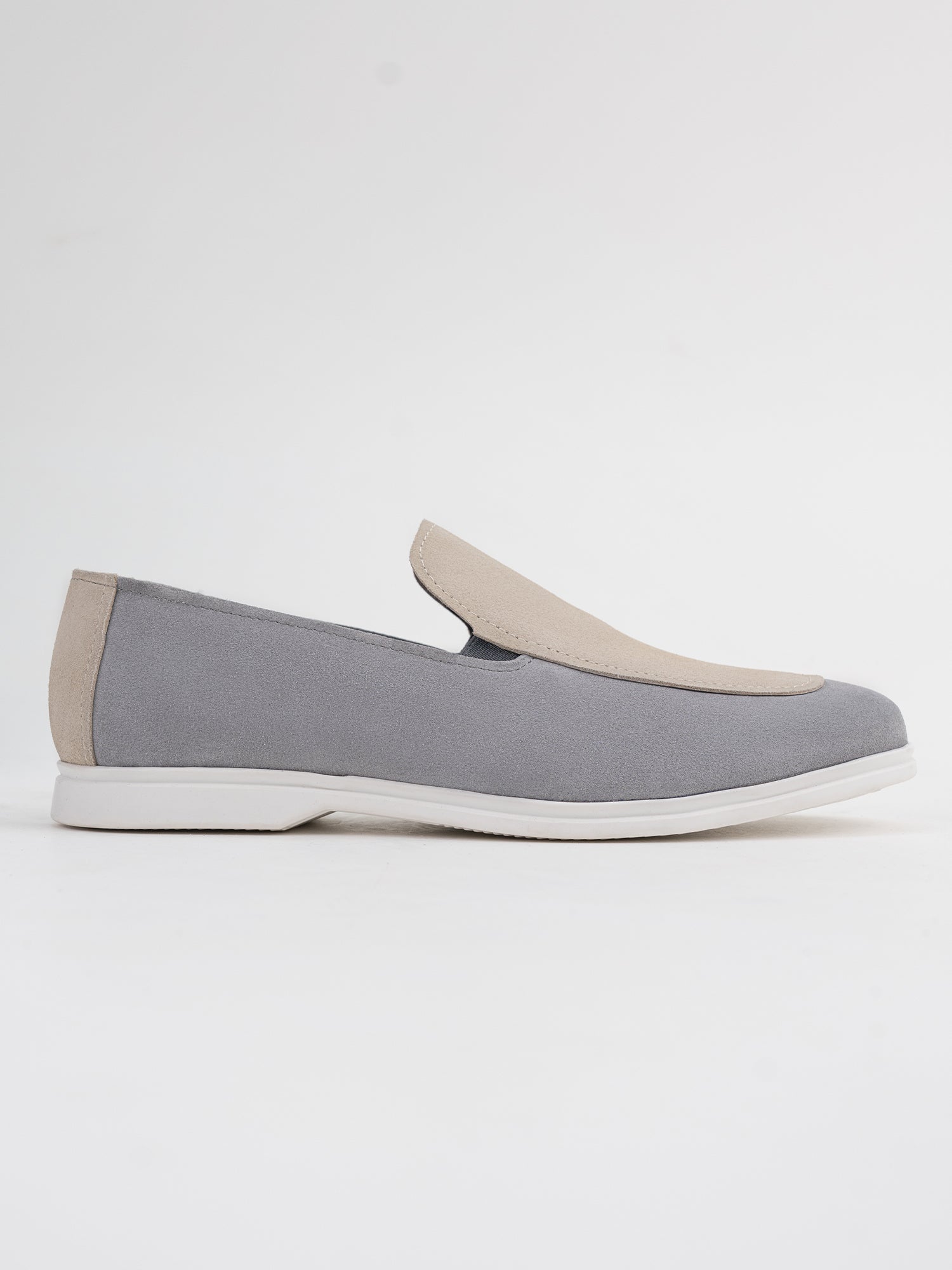 Linetta Grey Loafers